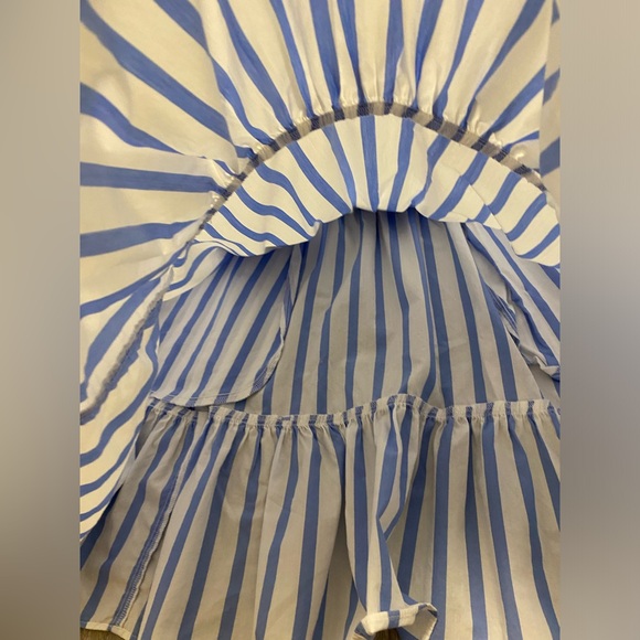 J. Crew Tiered cotton poplin mini dress in Barrie stripe- XXS - Picture 14 of 16